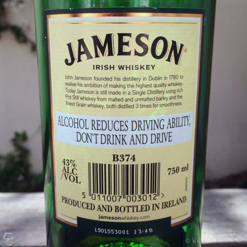Review: Jameson Irish Whiskey