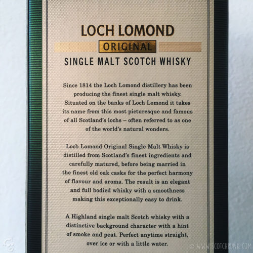 Review: Loch Lomond Original