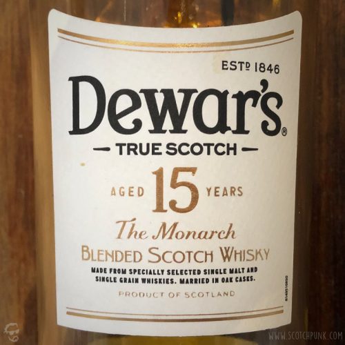 Review: Dewar's 15